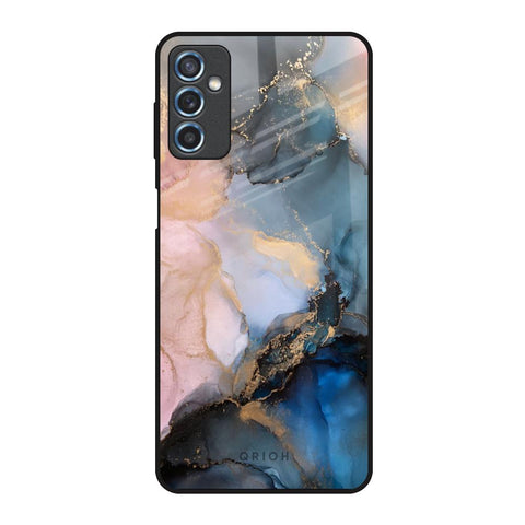 Marble Ink Abstract Samsung Galaxy M52 5G Glass Back Cover Online