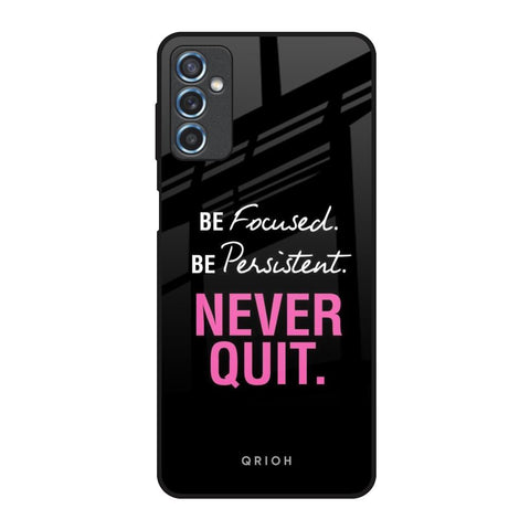 Be Focused Samsung Galaxy M52 5G Glass Back Cover Online