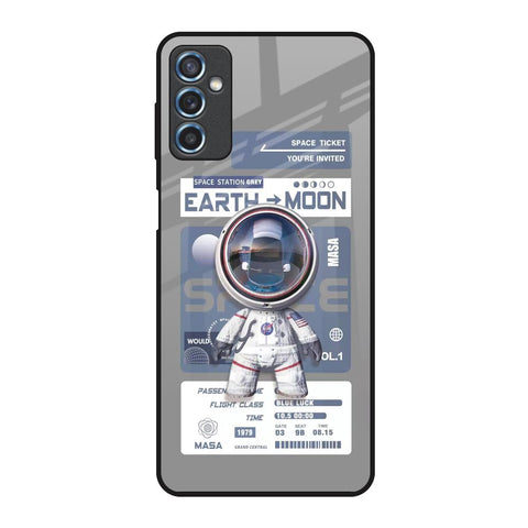 Space Flight Pass Samsung Galaxy M52 5G Glass Back Cover Online