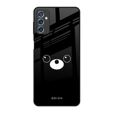Cute Bear Samsung Galaxy M52 5G Glass Back Cover Online