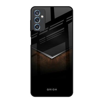Dark Walnut Samsung Galaxy M52 5G Glass Back Cover Online
