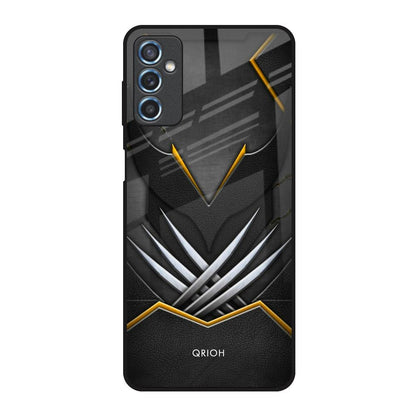 Black Warrior Samsung Galaxy M52 5G Glass Back Cover Online