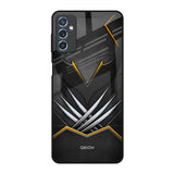 Black Warrior Samsung Galaxy M52 5G Glass Back Cover Online