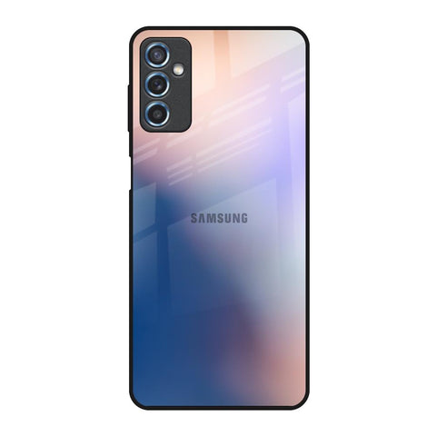 Blue Mauve Gradient Samsung Galaxy M52 5G Glass Back Cover Online