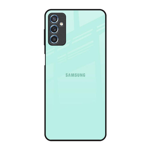 Teal Samsung Galaxy M52 5G Glass Back Cover Online