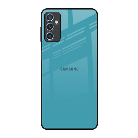 Oceanic Turquiose Samsung Galaxy M52 5G Glass Back Cover Online