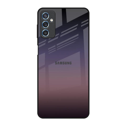 Grey Ombre Samsung Galaxy M52 5G Glass Back Cover Online
