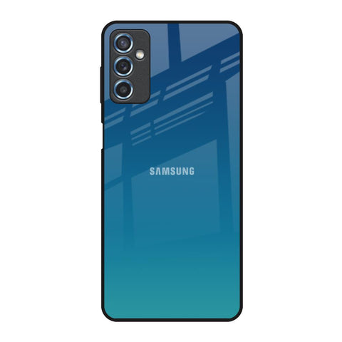 Celestial Blue Samsung Galaxy M52 5G Glass Back Cover Online
