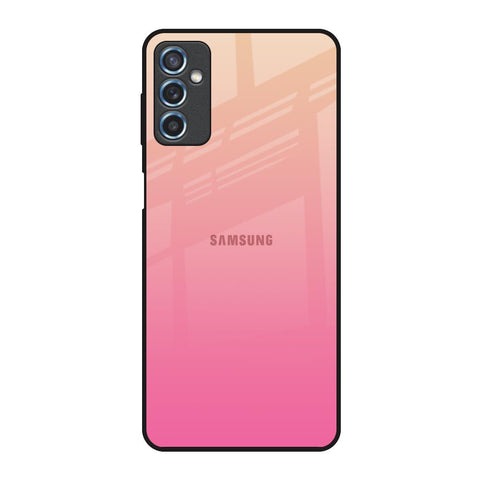 Pastel Pink Gradient Samsung Galaxy M52 5G Glass Back Cover Online