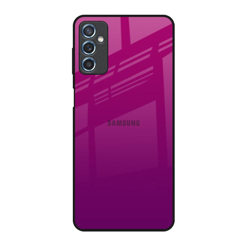 Magenta Gradient Samsung Galaxy M52 5G Glass Back Cover Online