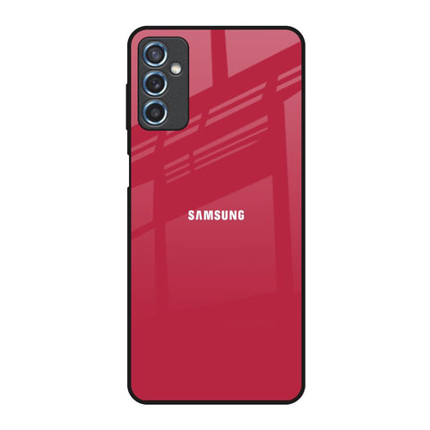 Solo Maroon Samsung Galaxy M52 5G Glass Back Cover Online