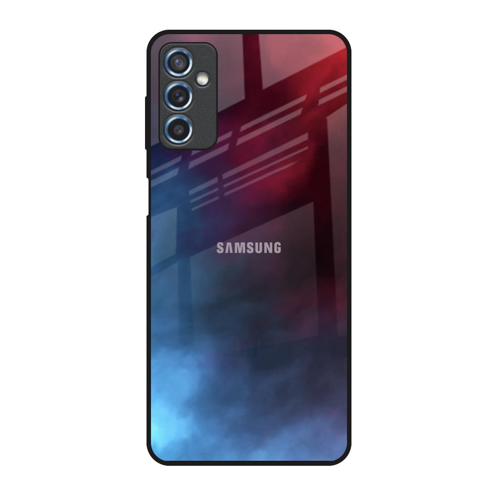 Smokey Watercolor Samsung Galaxy M52 5G Glass Back Cover Online