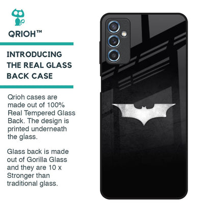 Super Hero Logo Glass Case for Samsung Galaxy M52 5G