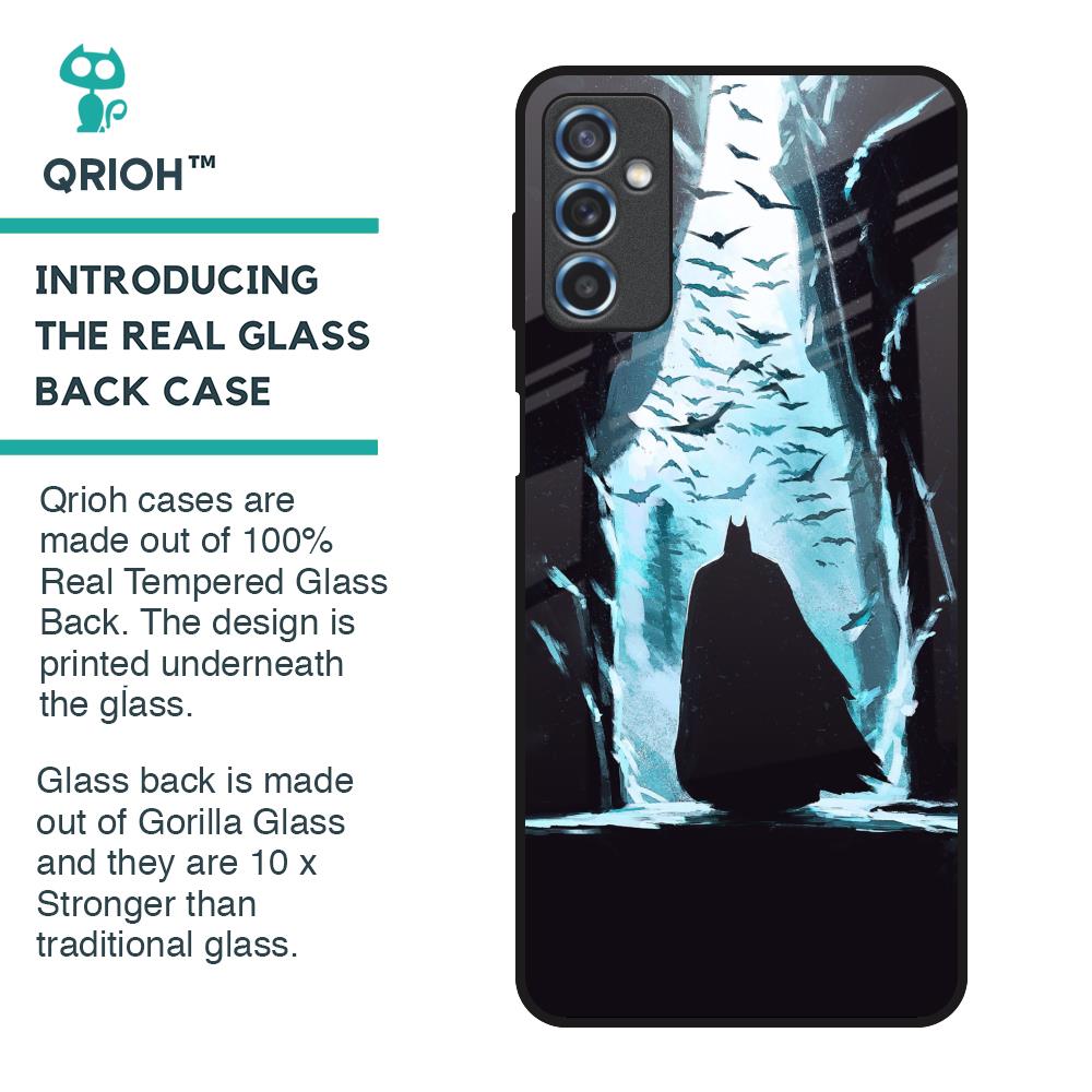 Dark Man In Cave Glass Case for Samsung Galaxy M52 5G