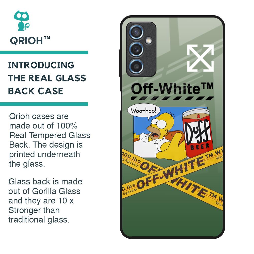 Duff Beer Glass Case for Samsung Galaxy M52 5G