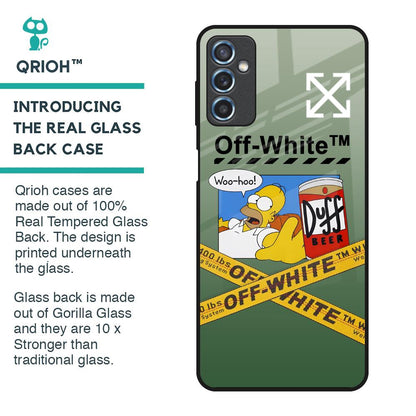 Duff Beer Glass Case for Samsung Galaxy M52 5G