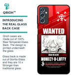 Luffy Wanted Glass Case for Samsung Galaxy M52 5G