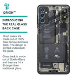 Skeleton Inside Glass Case for Samsung Galaxy M52 5G