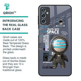 Space Travel Glass Case for Samsung Galaxy M52 5G