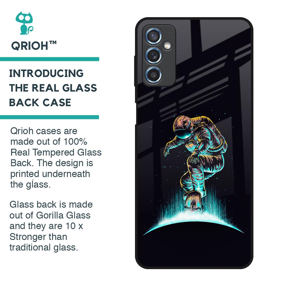 Star Ride Glass Case for Samsung Galaxy M52 5G