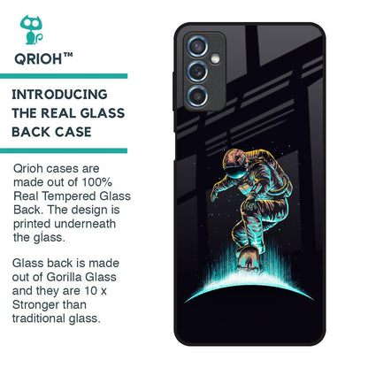 Star Ride Glass Case for Samsung Galaxy M52 5G