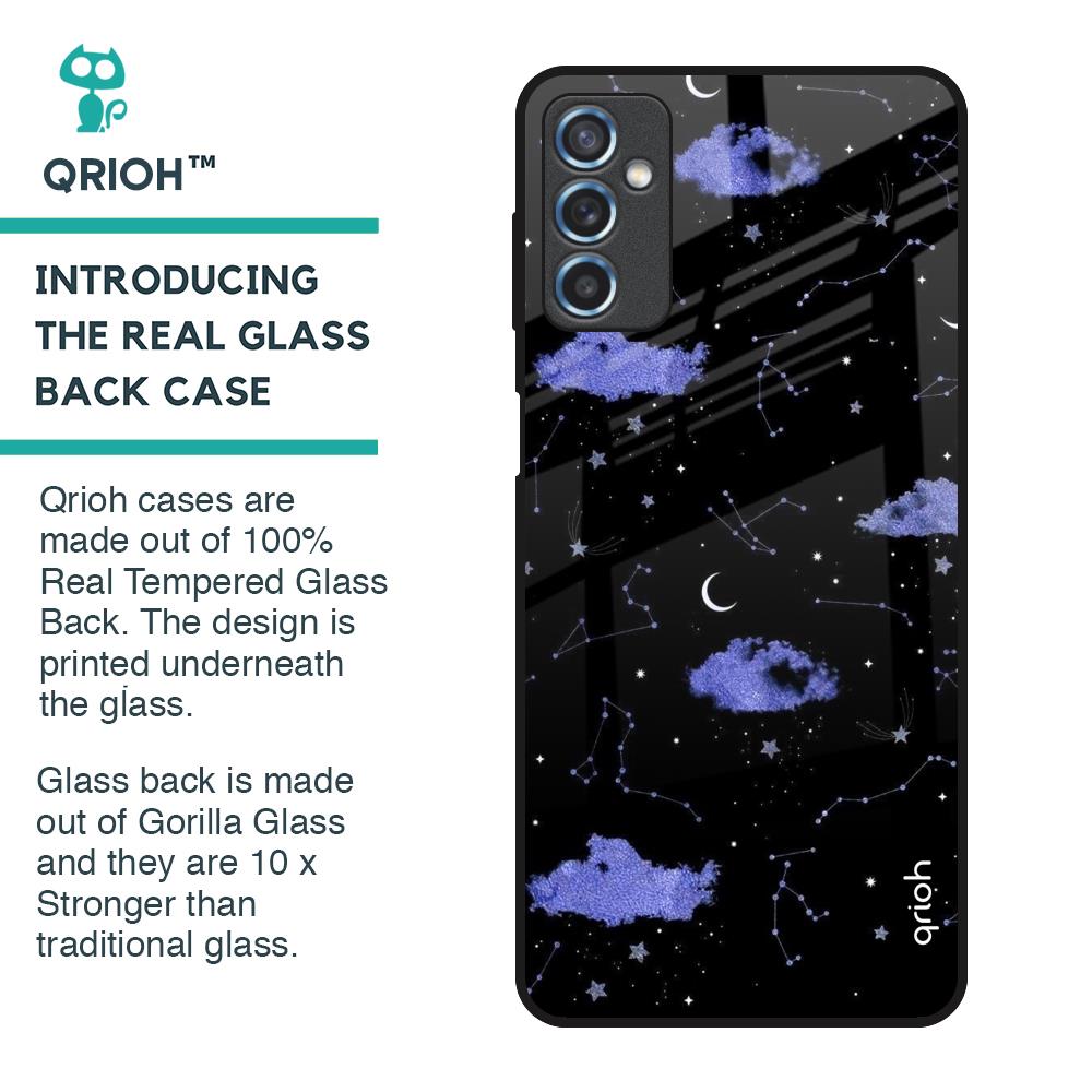Constellations Glass Case for Samsung Galaxy M52 5G