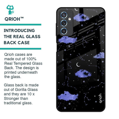 Constellations Glass Case for Samsung Galaxy M52 5G