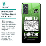 Zoro Wanted Glass Case for Samsung Galaxy M52 5G