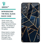 Abstract Tiles Glass Case for Samsung Galaxy M52 5G