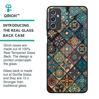 Retro Art Glass Case for Samsung Galaxy M52 5G