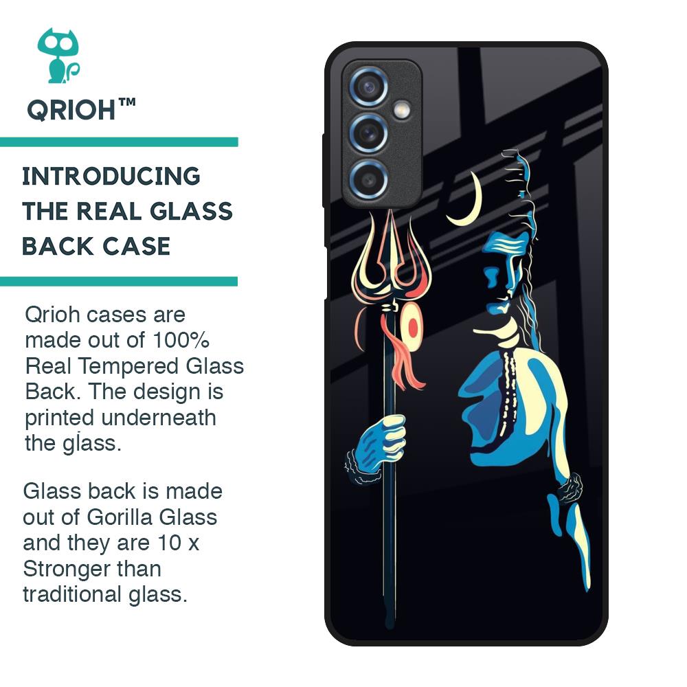 Mahakal Glass Case For Samsung Galaxy M52 5G