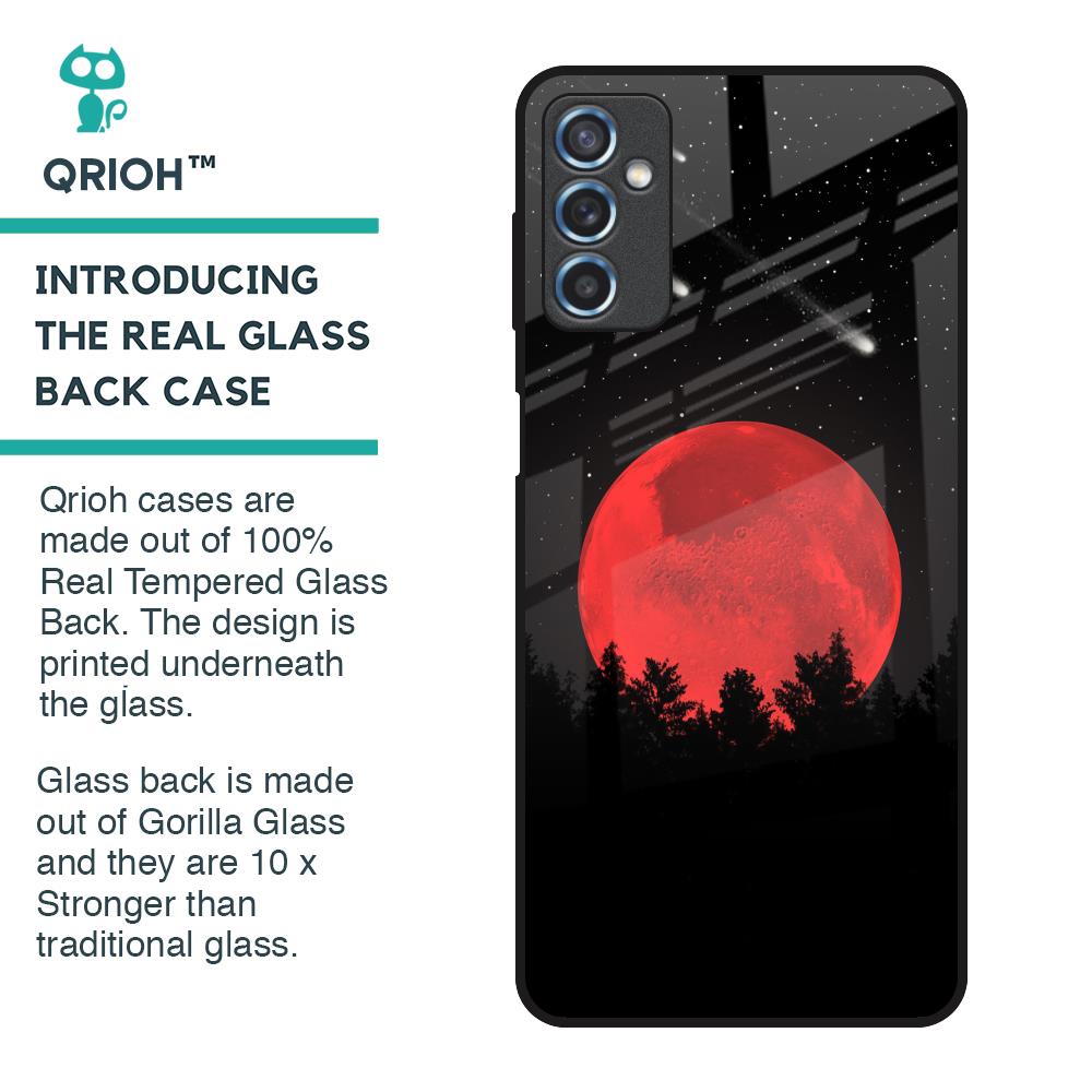 Moonlight Aesthetic Glass Case For Samsung Galaxy M52 5G