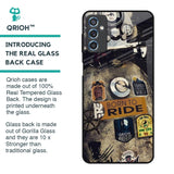 Ride Mode On Glass Case for Samsung Galaxy M52 5G