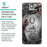 Royal Bike Glass Case for Samsung Galaxy M52 5G