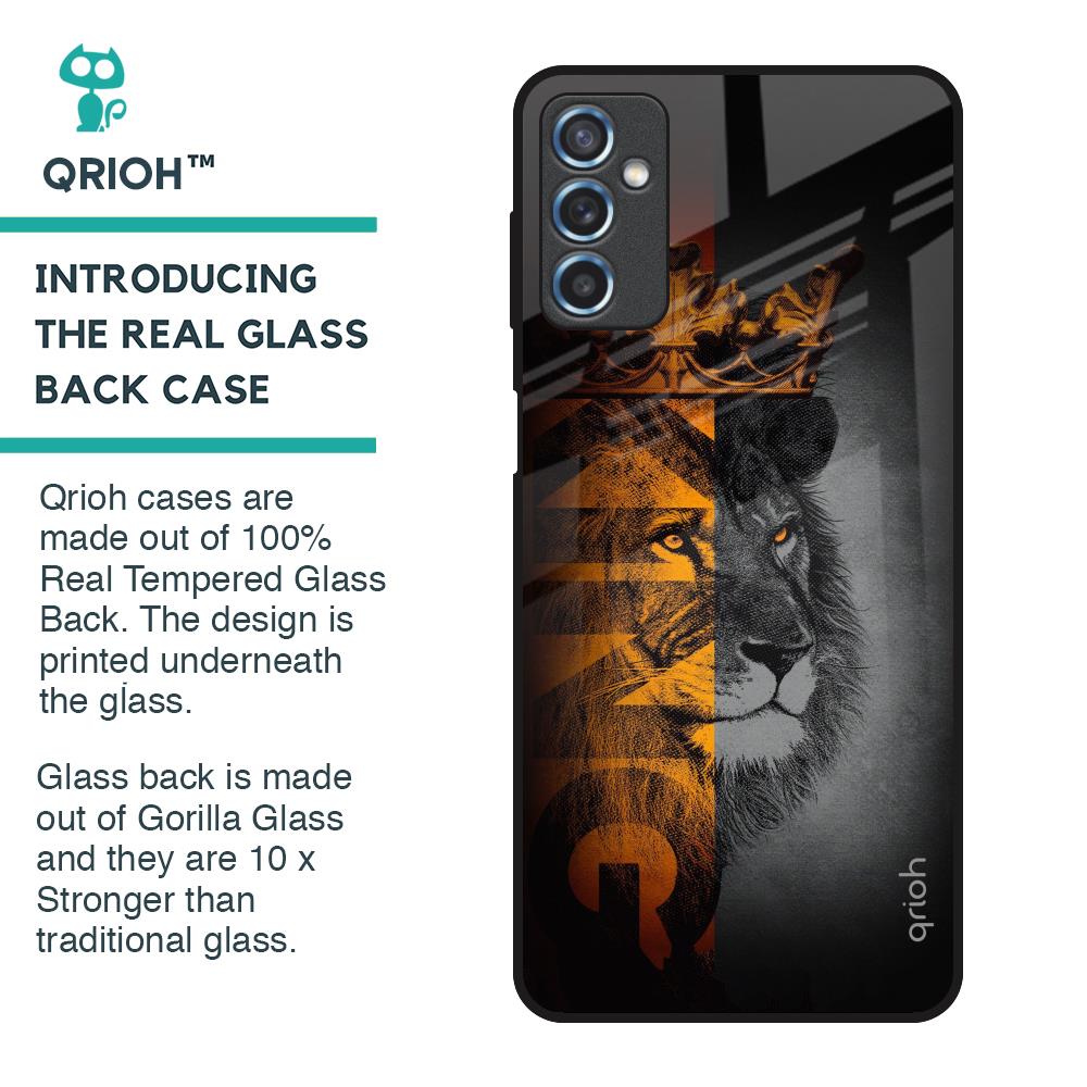 King Of Forest Glass Case for Samsung Galaxy M52 5G