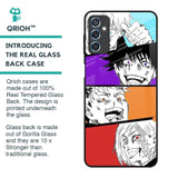 Anime Sketch Glass Case for Samsung Galaxy M52 5G