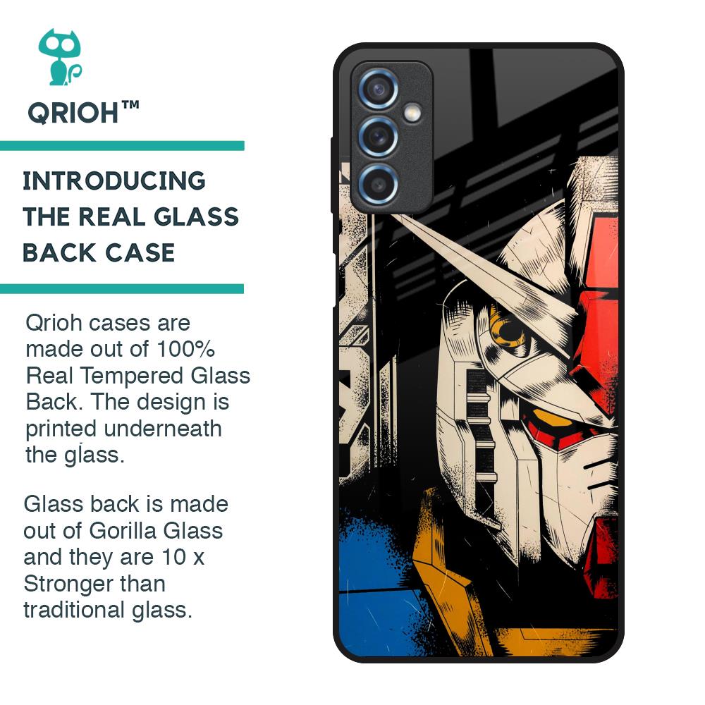 Transformer Art Glass Case for Samsung Galaxy M52 5G
