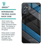 Multicolor Wooden Effect Glass Case for Samsung Galaxy M52 5G