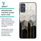 Tricolor Pattern Glass Case for Samsung Galaxy M52 5G