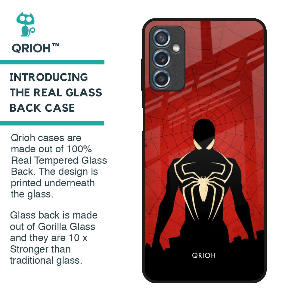 Mighty Superhero Glass Case For Samsung Galaxy M52 5G