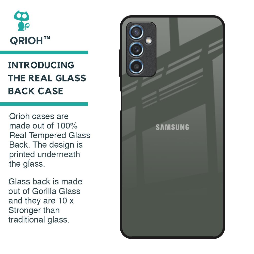 Charcoal Glass Case for Samsung Galaxy M52 5G