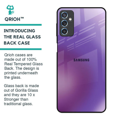 Ultraviolet Gradient Glass Case for Samsung Galaxy M52 5G