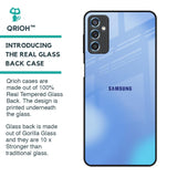 Vibrant Blue Texture Glass Case for Samsung Galaxy M52 5G