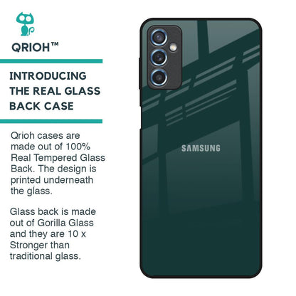 Olive Glass Case for Samsung Galaxy M52 5G