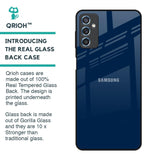 Royal Navy Glass Case for Samsung Galaxy M52 5G
