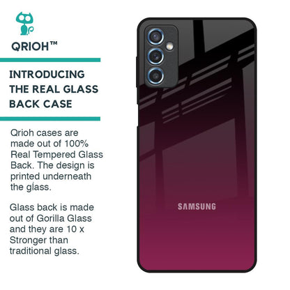 Wisconsin Wine Glass Case For Samsung Galaxy M52 5G