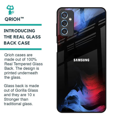 Fine Art Wave Glass Case for Samsung Galaxy M52 5G