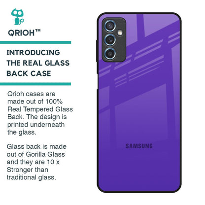 Amethyst Purple Glass Case for Samsung Galaxy M52 5G