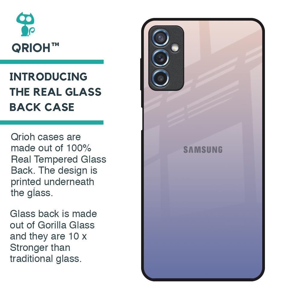 Rose Hue Glass Case for Samsung Galaxy M52 5G