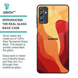 Magma Color Pattern Glass Case for Samsung Galaxy M52 5G